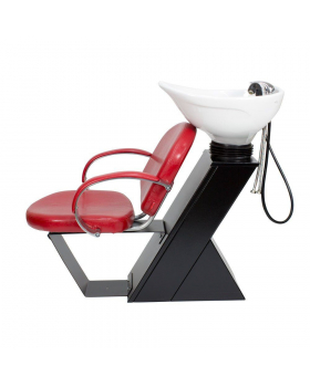 Парикмахерская мойка "Дасти" с креслом "Орион Люкс"