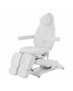 Педикюрное кресло электрическое 3 мотора "ММКП-3/ КО-195DP03" с РУ с ножной педалью и пультом управления