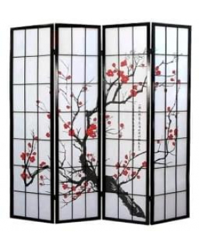 Ширма "Сакура" венге