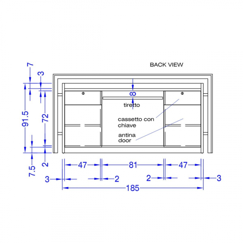 Стойка администратора "Covent Garden 210"