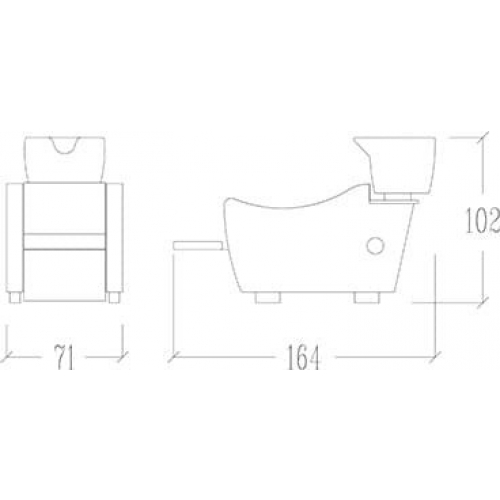 Мойка парикмахерская "NIRVANA RELAX"