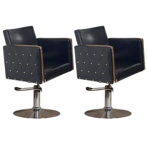 Парикмахерское кресло "Голдиум Блэк Д"