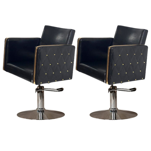 Парикмахерский комплект кресел "Голдиум Блэк Д"