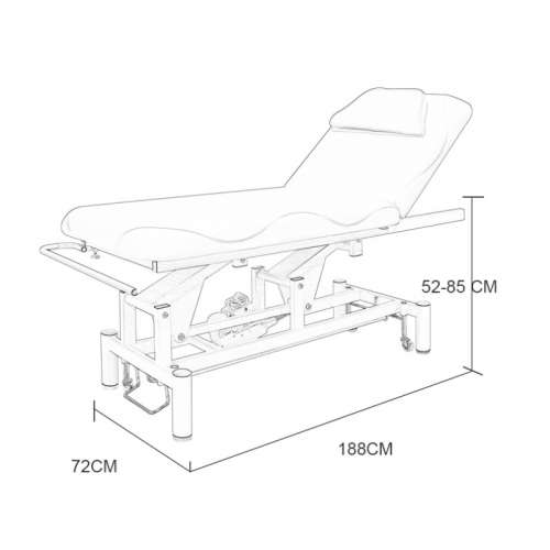 Косметологическая кушетка "HZ-3684A" 1 мотор