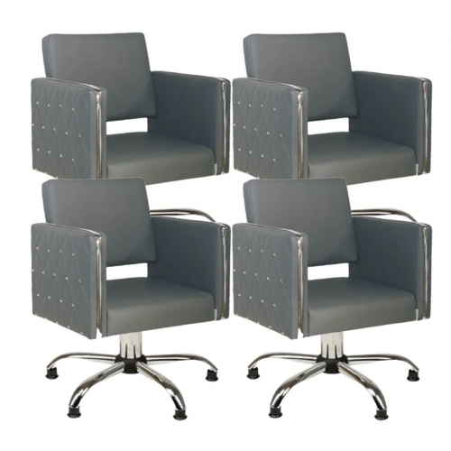 Парикмахерский комплект кресел "Платинум" Gray