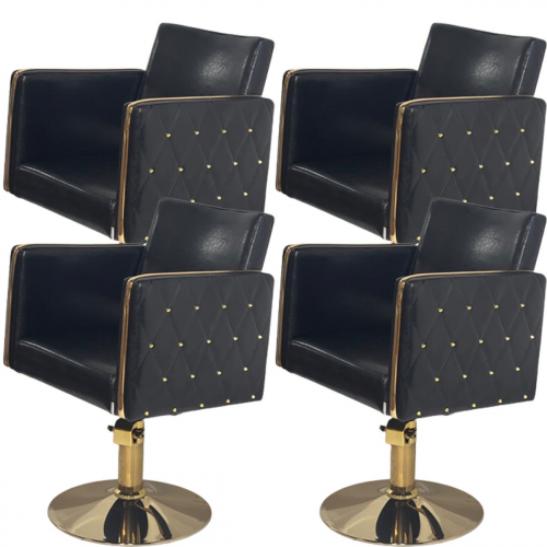 Парикмахерское кресло "Голдиум Блэк З"