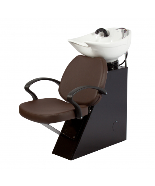 Парикмахерская мойка "ЕЛЕНА" с креслом "СОЛО Модерн"